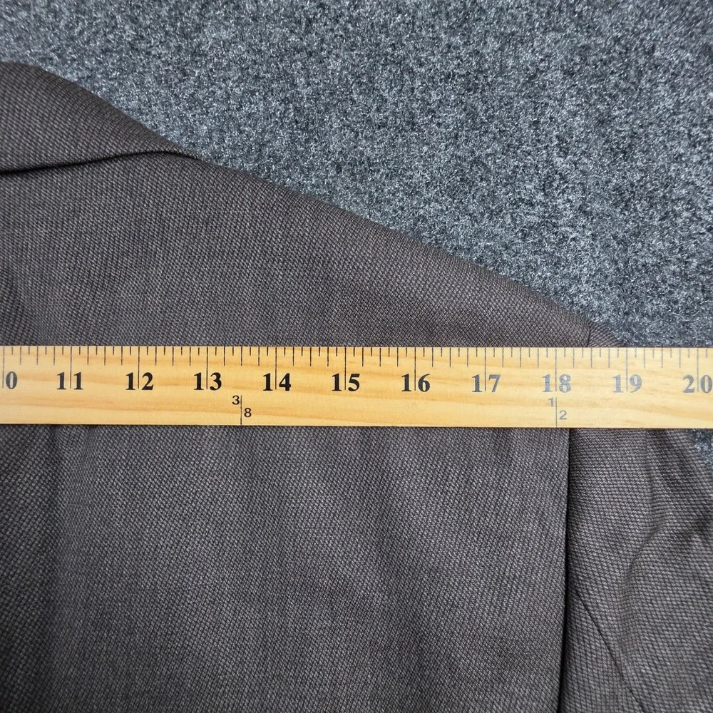 Vince Camuto 100% Wool 2-Piece Suit Men 40R 32Wx31L Brown Modern Fit Textured